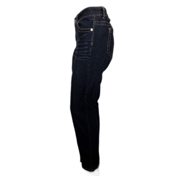 TORRID Jeans, 18S, Dark Blue Wash, stretch, Skinny, Zipper Fly, Pockets - Picture 11 of 13